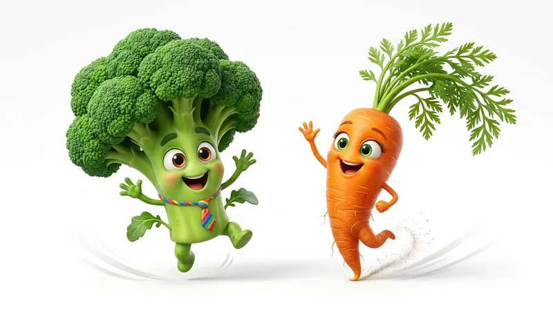 Cute 3D Happy Animated Characters