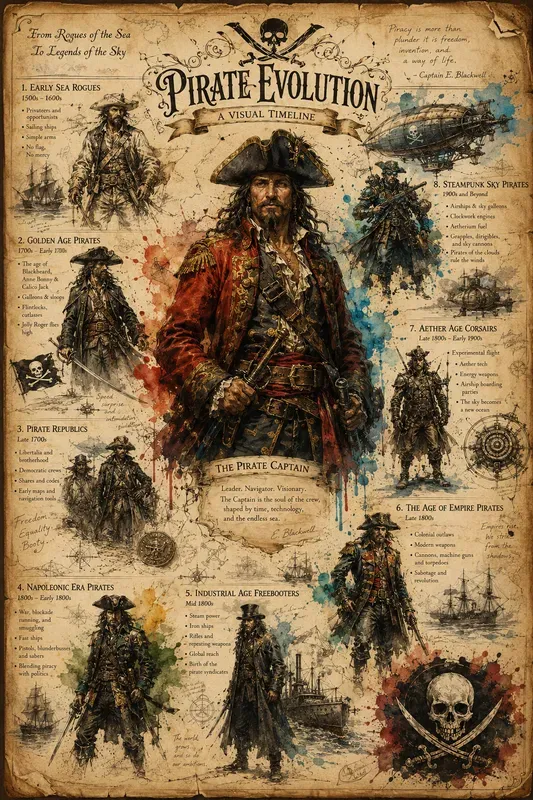 Vintage Evolution Art Collages