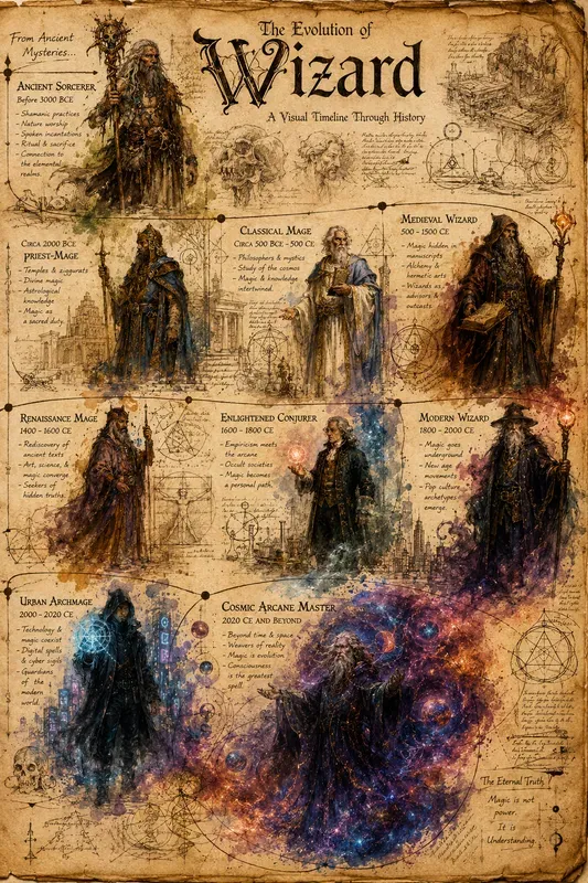 Vintage Evolution Art Collages
