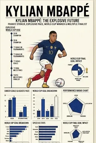 World Cup Player Infographic Posters