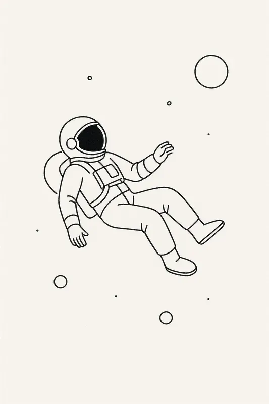 Elegant Minimalist Line Art