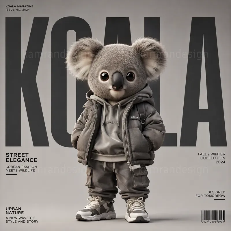 Luxury Baby Animal Magazine Covers