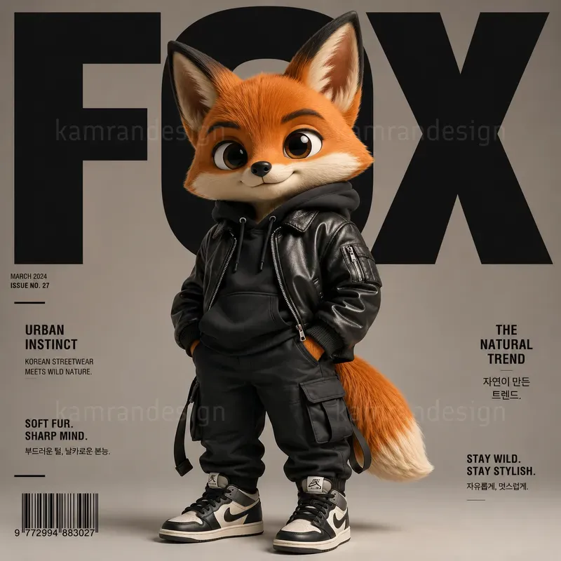 Luxury Baby Animal Magazine Covers