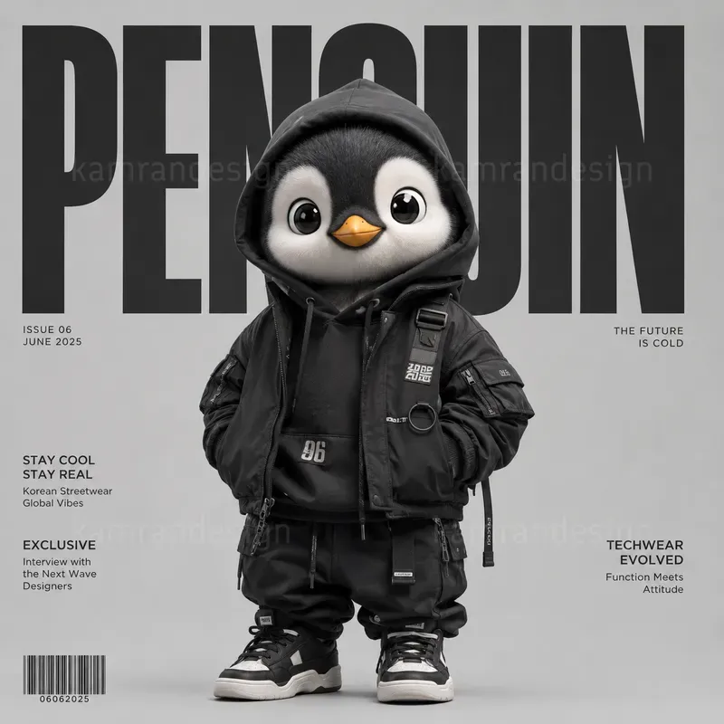 Luxury Baby Animal Magazine Covers