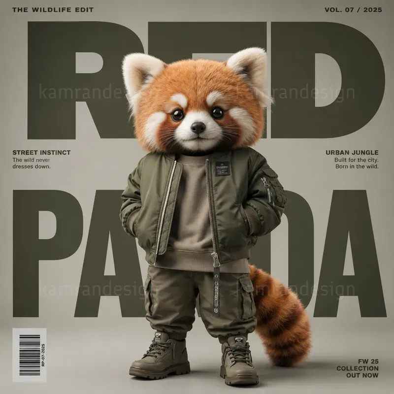 Luxury Baby Animal Magazine Covers