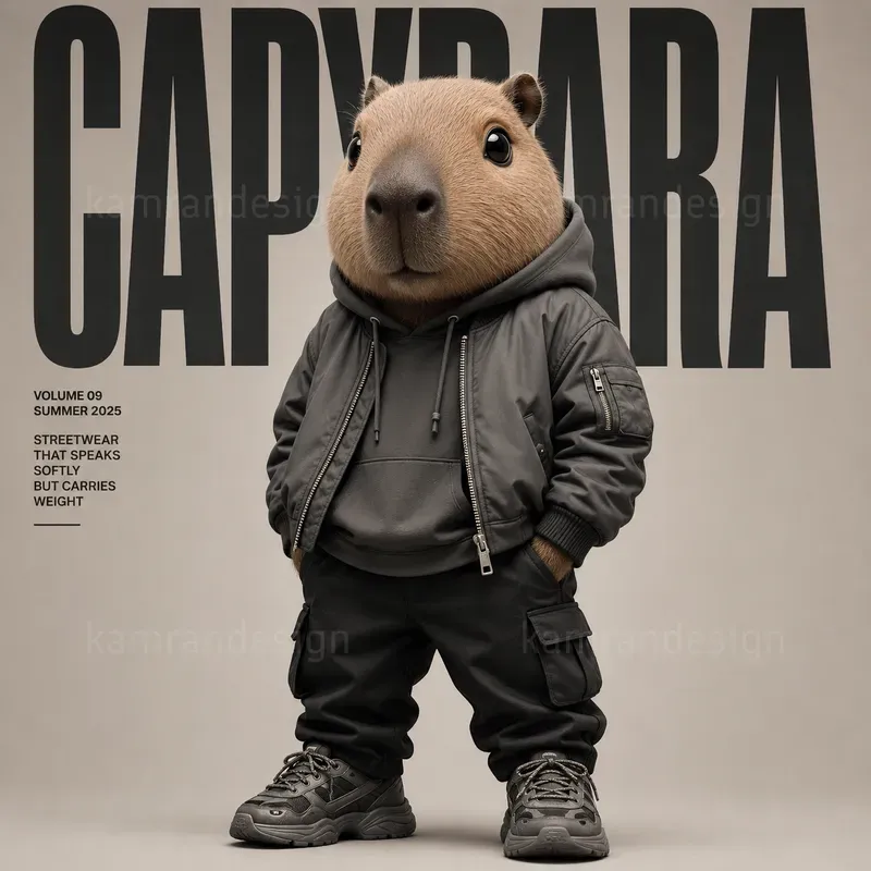 Luxury Baby Animal Magazine Covers