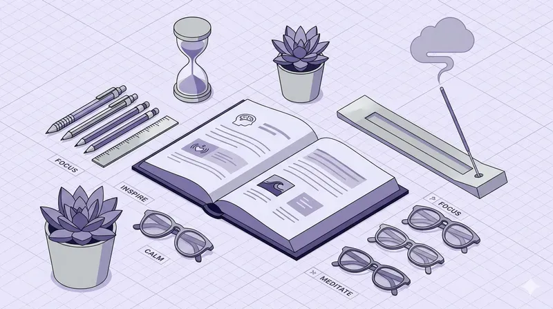 Productivity Mindfulness Planner Art