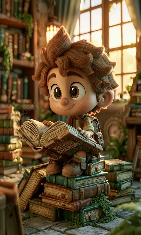 Whimsical 3D Character Renders