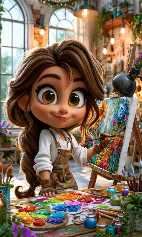 Whimsical 3D Character Renders