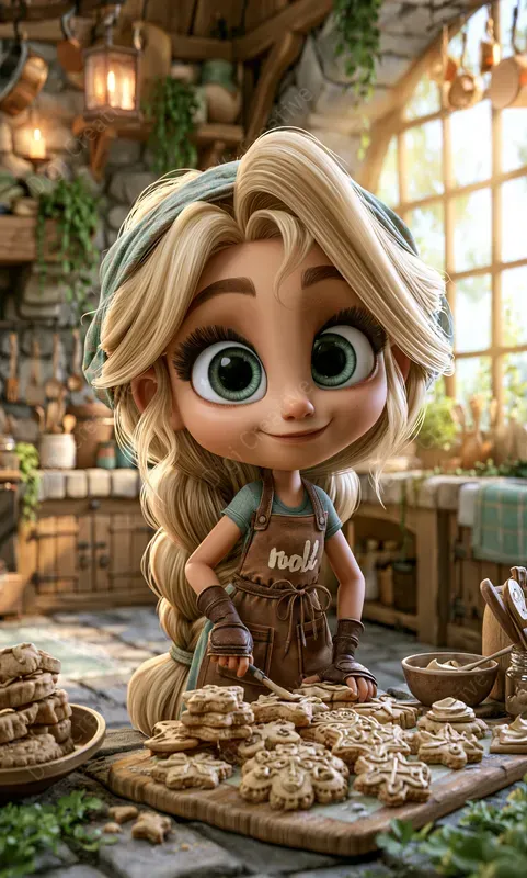Whimsical 3D Character Renders