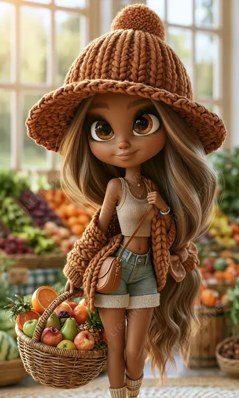 Whimsical 3D Character Renders