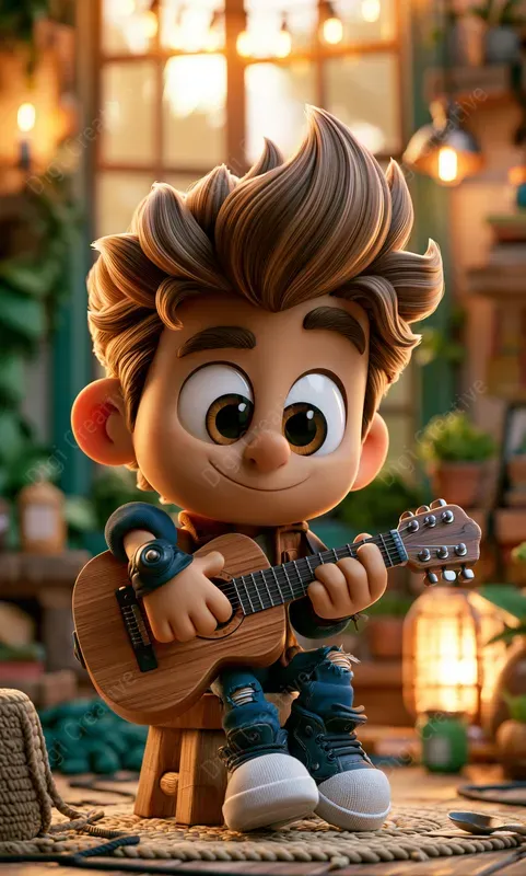 Whimsical 3D Character Renders