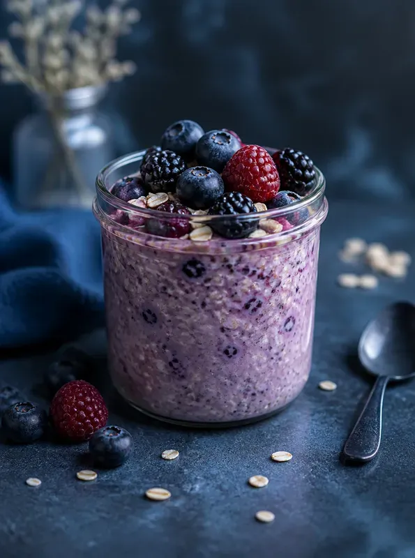 Food In Navy Colors