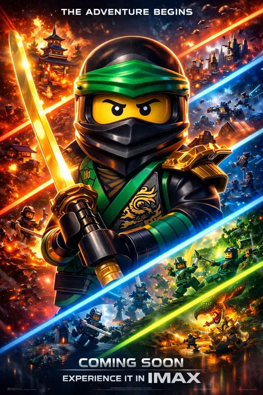 Imax Style Lego Poster Pros