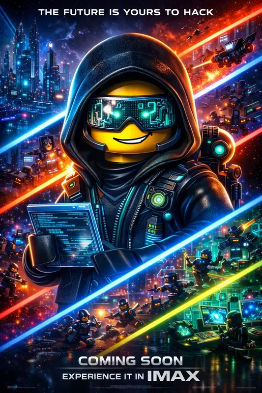 Imax Style Lego Poster Pros