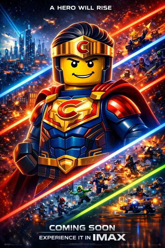 Imax Style Lego Poster Pros