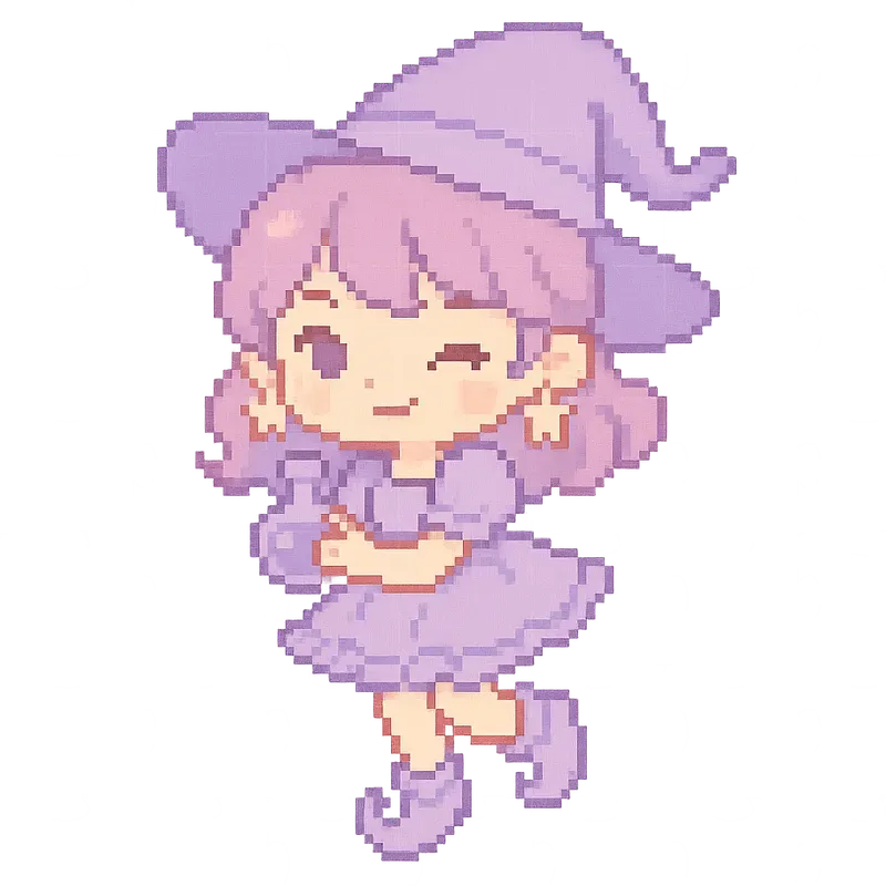 Cute Pixel Art Characters