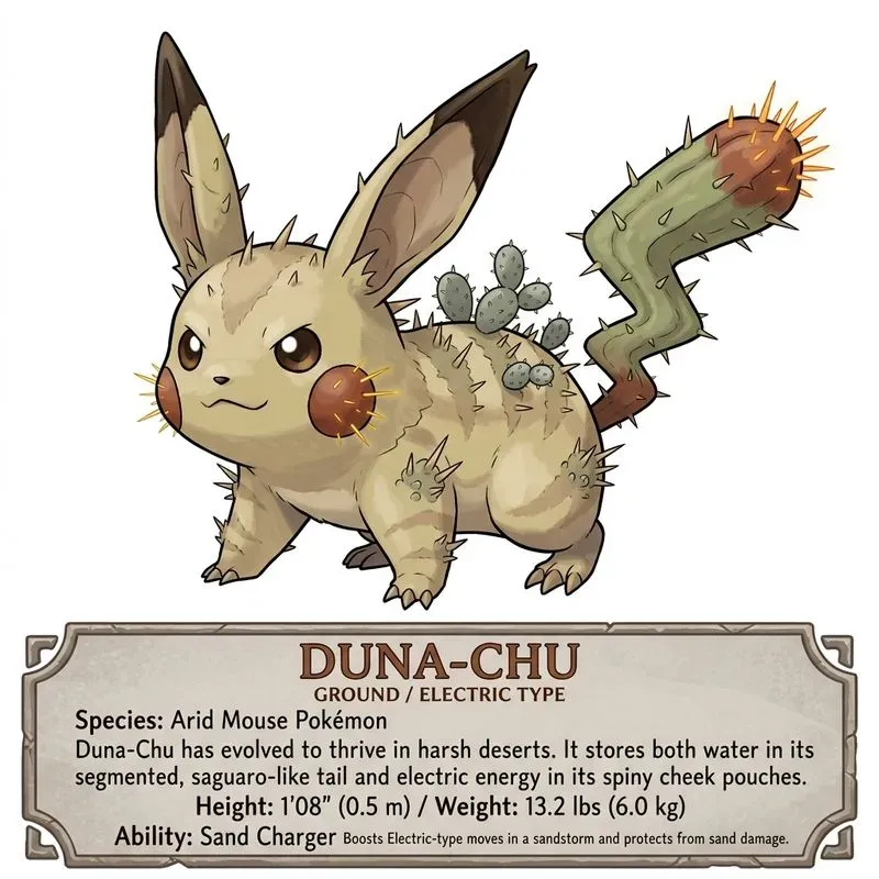 Convergent Evolution Pokemon Forms