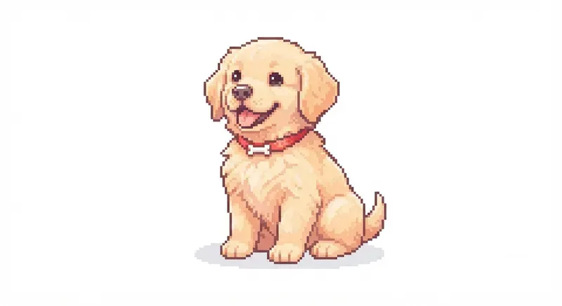 Cute Pixel Sticker Art