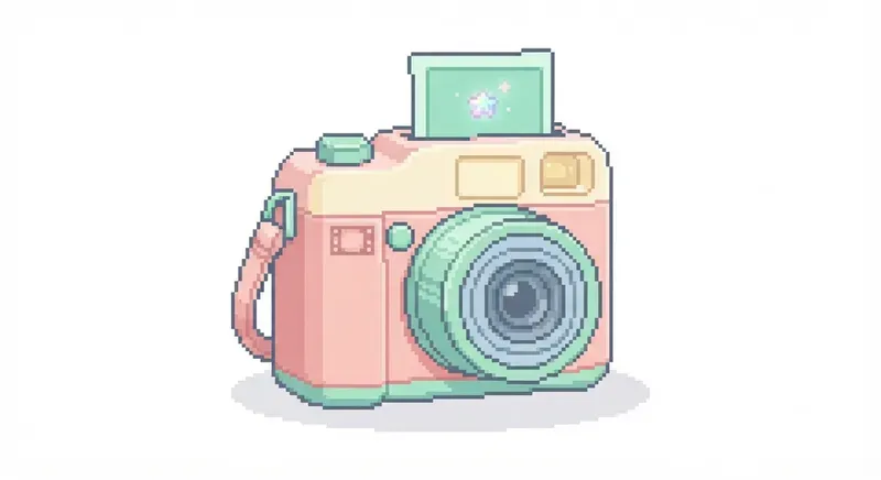 Cute Pixel Sticker Art