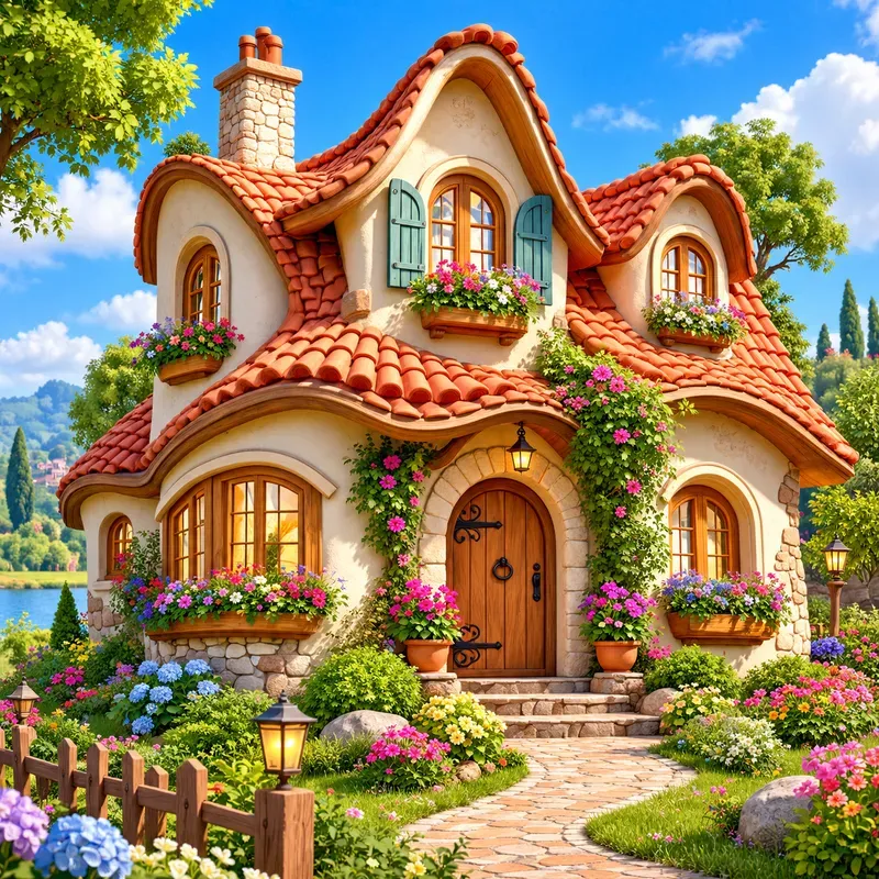Whimsical Storybook Dream Houses