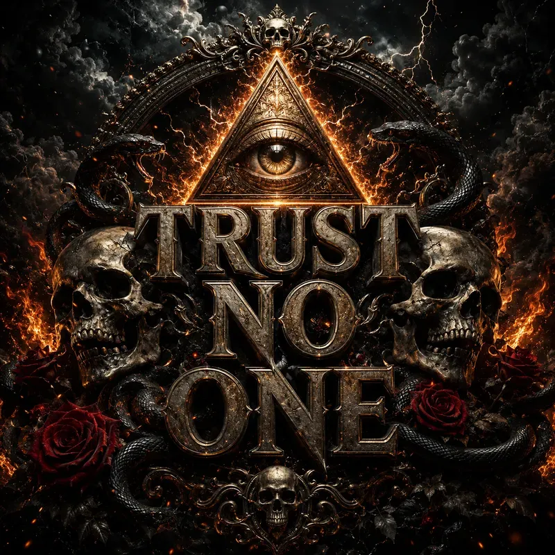 Dark Fantasy Quote Poster Art