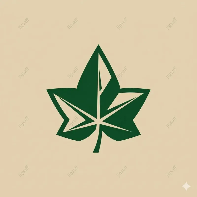 Minimalist Botanical Logo Icon Vectors