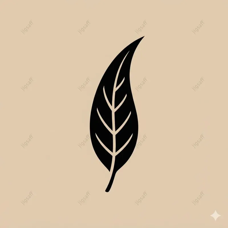 Minimalist Botanical Logo Icon Vectors