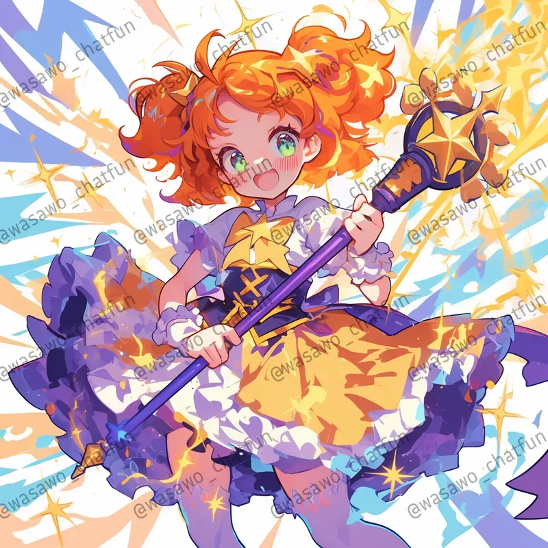 Magical Girl NFT Character Collections