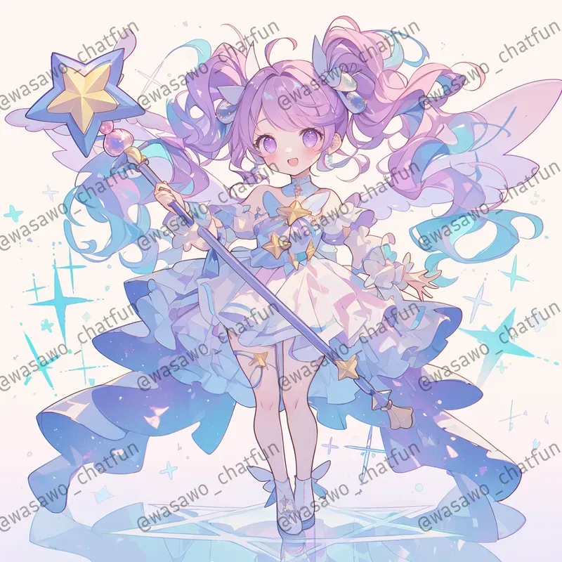 Magical Girl NFT Character Collections