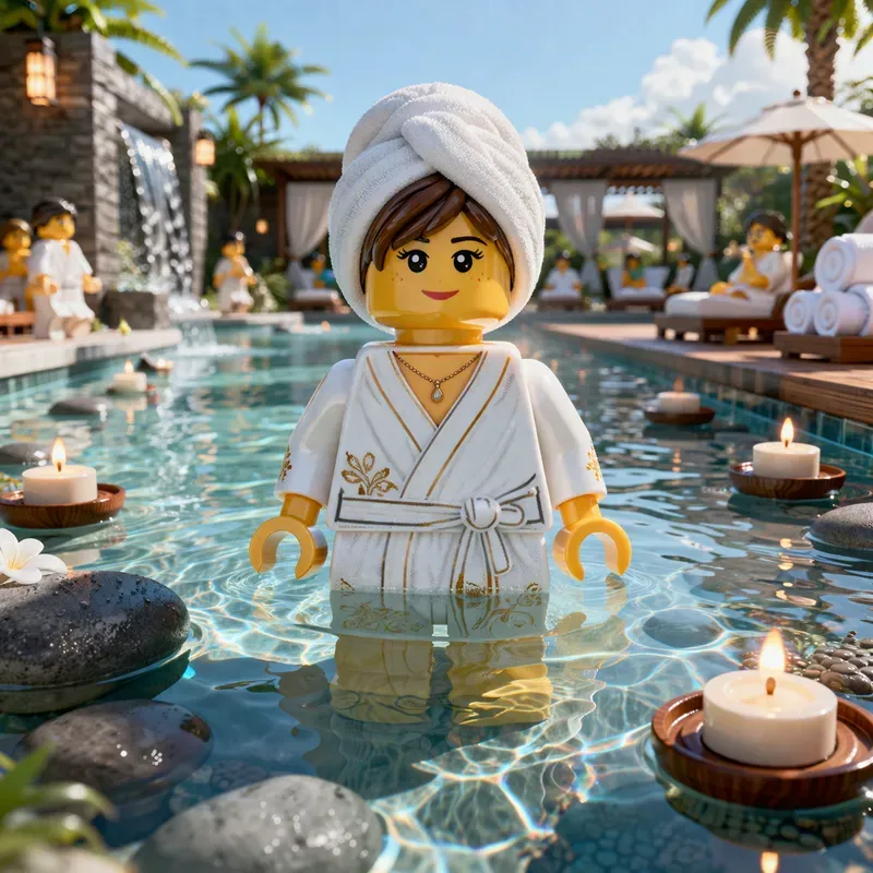 Cinematic Beach Spa Style