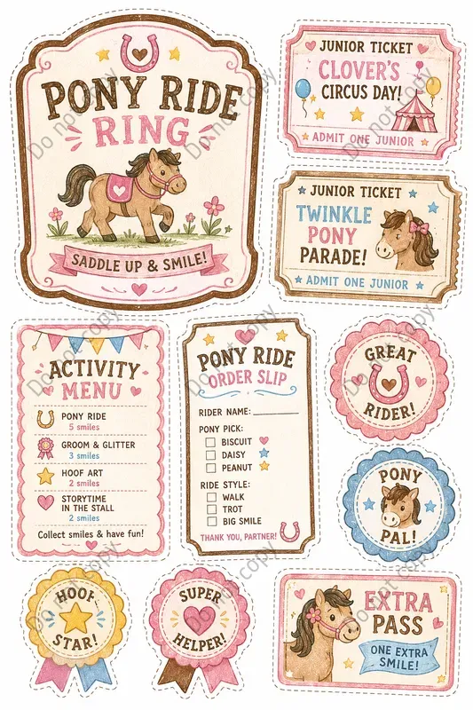 Kids Matinee Circus Ephemera