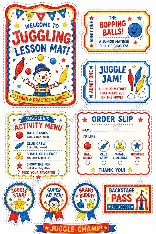 Kids Matinee Circus Ephemera