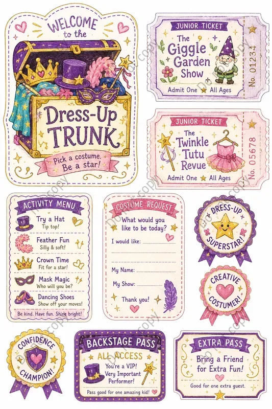 Kids Matinee Circus Ephemera