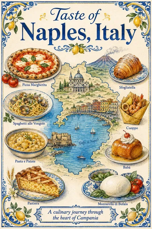 Destination Food Map Poster Templates