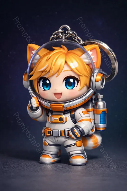Anime Chibi Keychain Generator