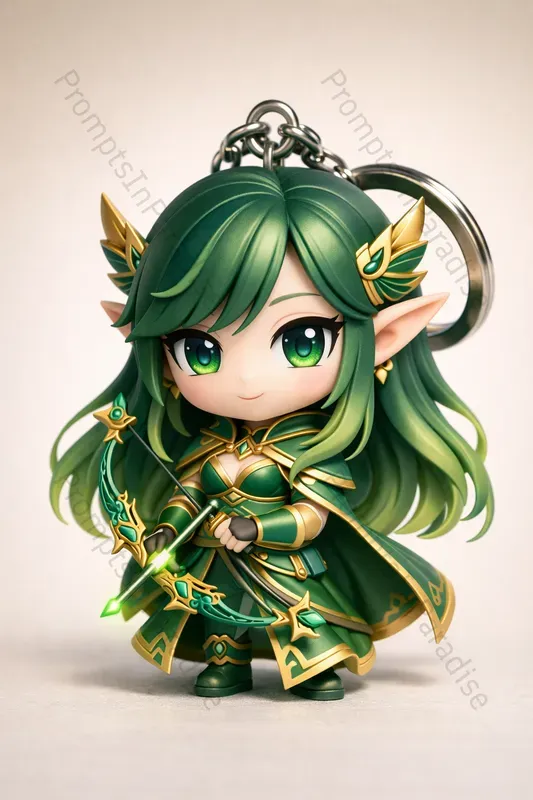 Anime Chibi Keychain Generator