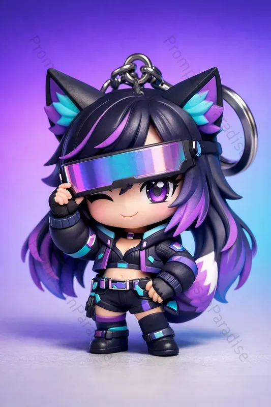Anime Chibi Keychain Generator