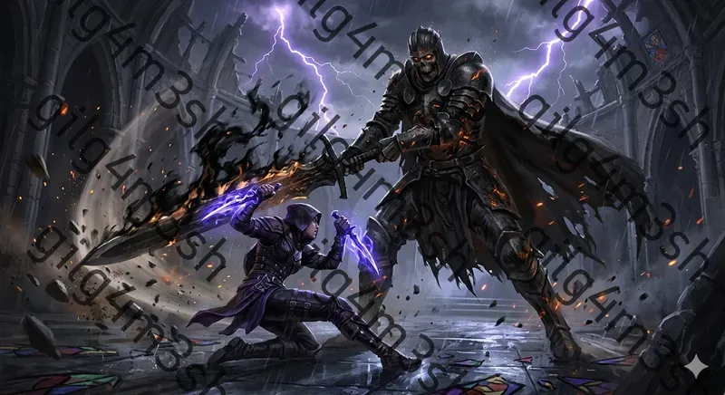 Aaa Dark Fantasy Boss Battle Art