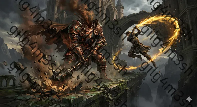 Aaa Dark Fantasy Boss Battle Art