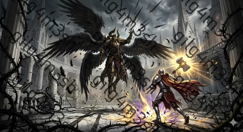 Aaa Dark Fantasy Boss Battle Art