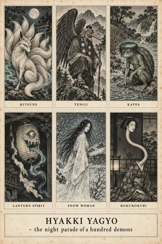 Ghosts And Spirits Engraving Sheets