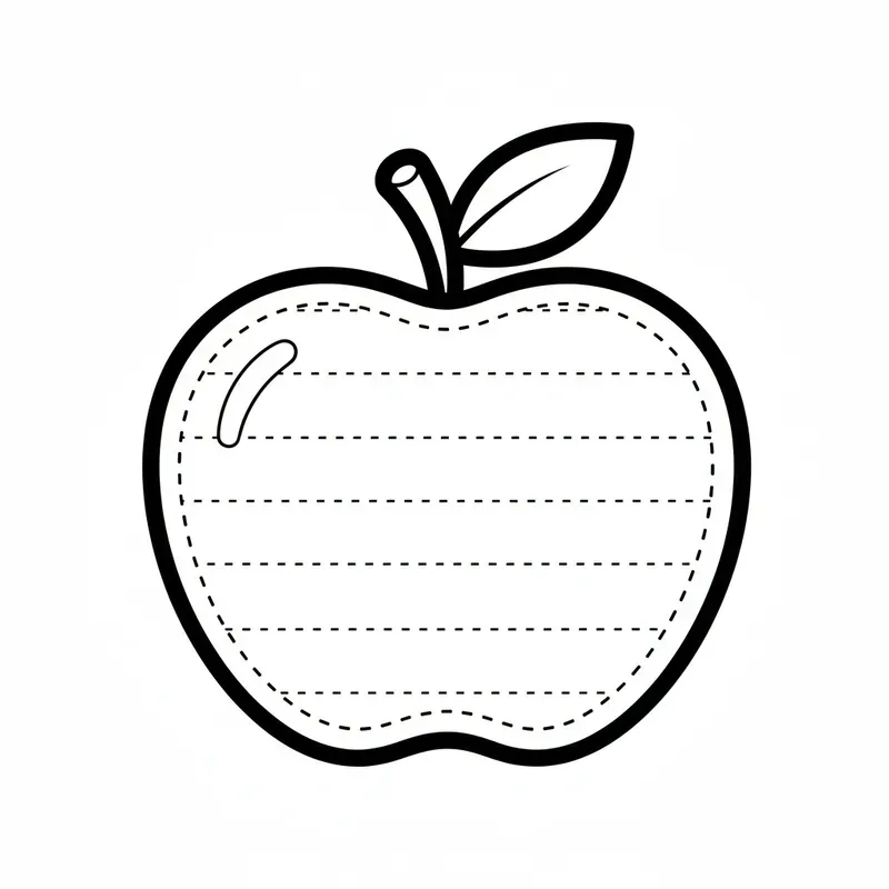 Trace Color Pages For Kids