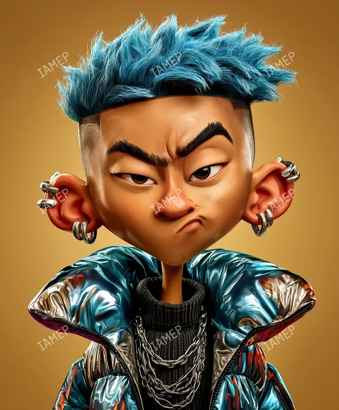 Balloon Head Caricature Portraits