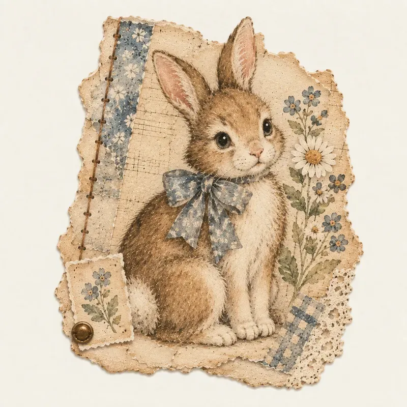 Sweet Storybook Animal Ephemera