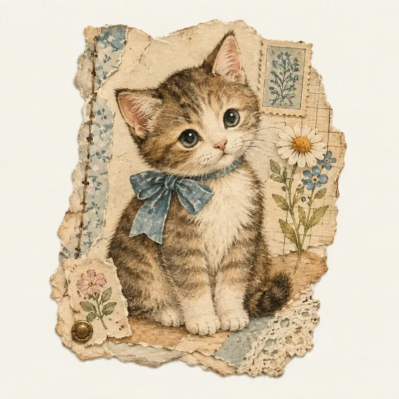 Sweet Storybook Animal Ephemera