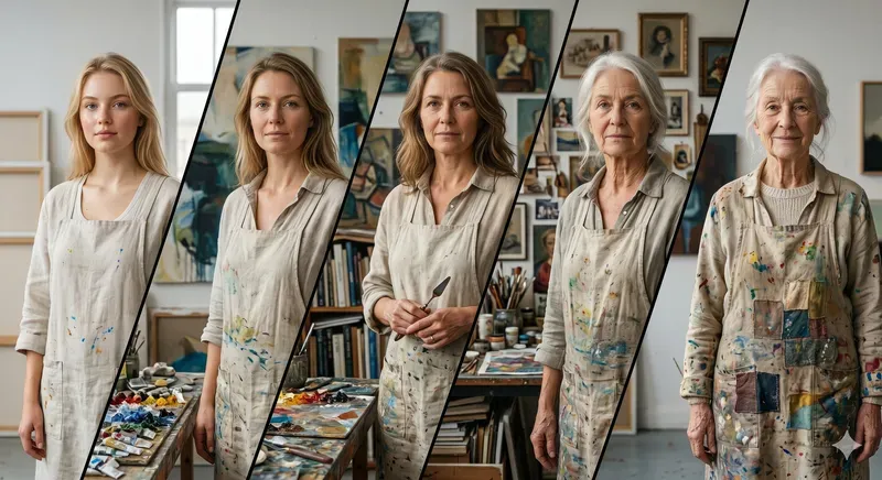 Timelapse Portrait Mosaics