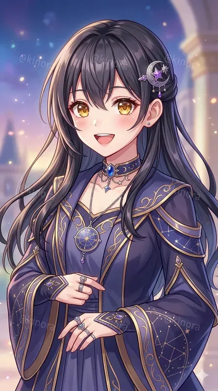 Modern Anime Girl Portrait Generator