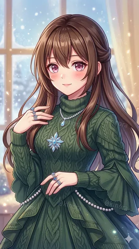 Modern Anime Girl Portrait Generator