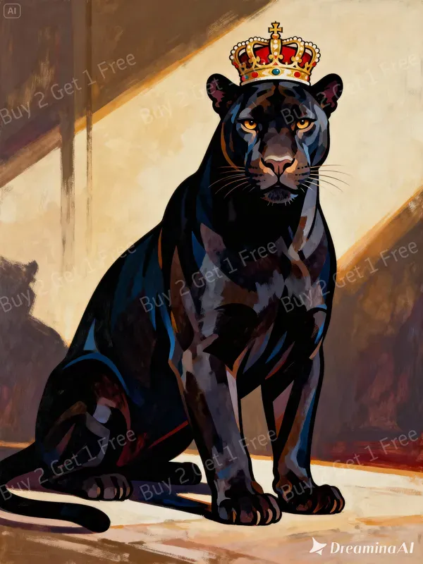 Regal Animal Portrait Paintings